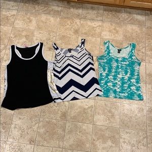 Three shirts